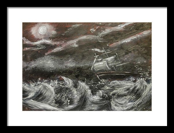 Framed Print - Challenged