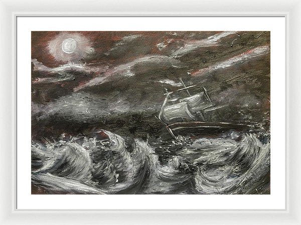 Framed Print - Challenged