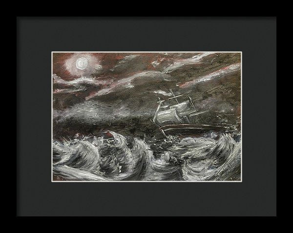 Framed Print - Challenged