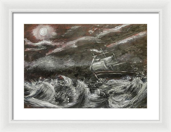 Framed Print - Challenged