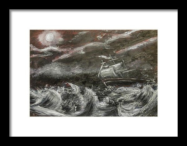 Framed Print - Challenged