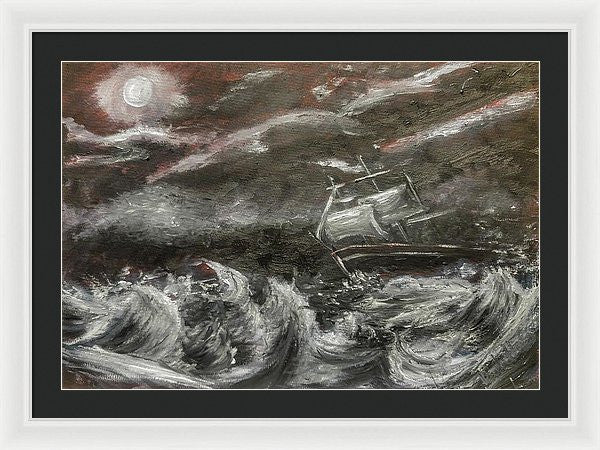 Framed Print - Challenged