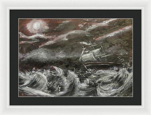 Framed Print - Challenged