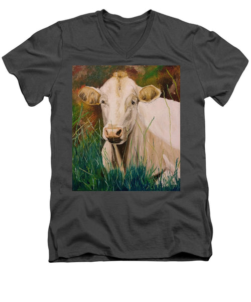 Contentment - Men's V-Neck T-Shirt