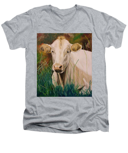 Contentment - Men's V-Neck T-Shirt