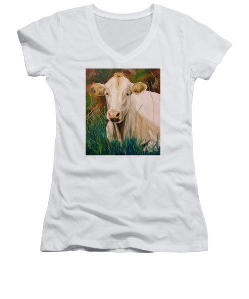 Contentment - Women's V-Neck