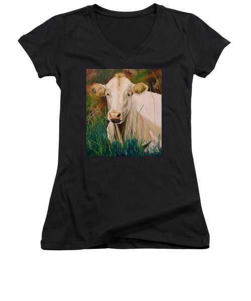 Contentment - Women's V-Neck