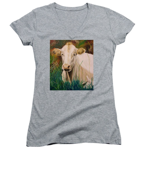 Contentment - Women's V-Neck