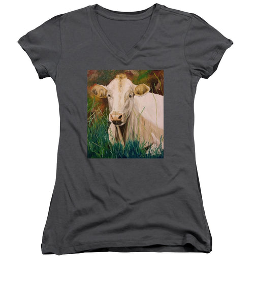 Contentment - Women's V-Neck
