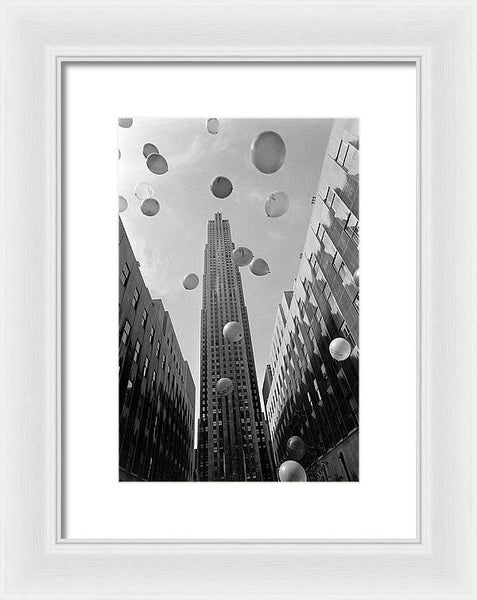 Fifth Avenue Fashion Fair - Framed Print
