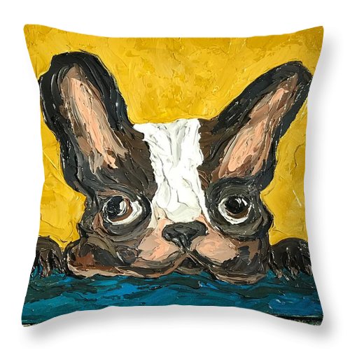 Frenchy - Throw Pillow