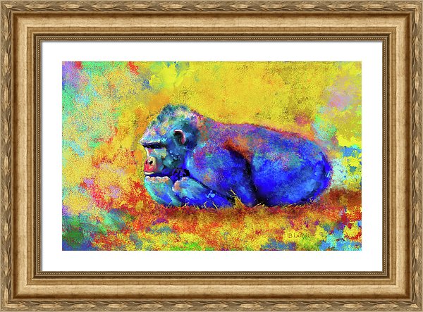Gorilla - Framed Print