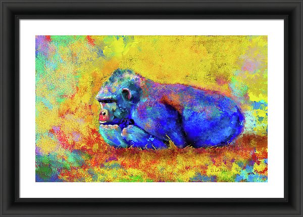Gorilla - Framed Print