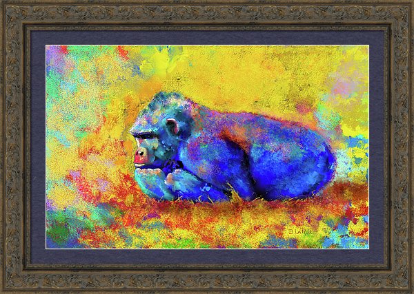 Gorilla - Framed Print