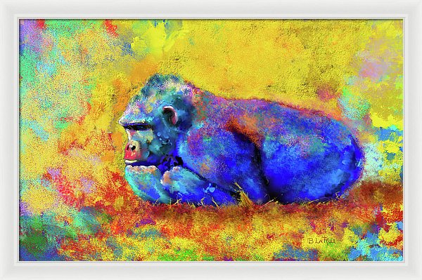 Gorilla - Framed Print
