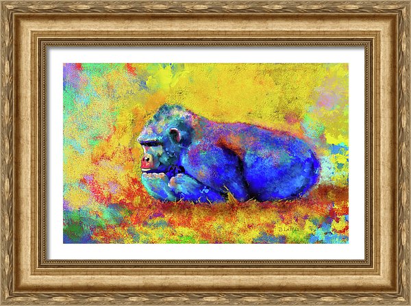 Gorilla - Framed Print