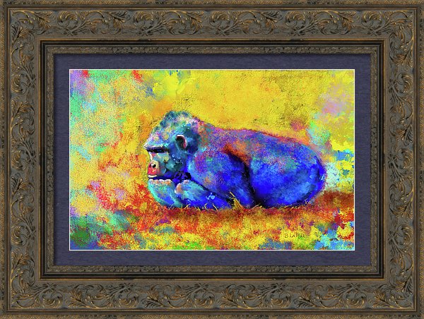 Gorilla - Framed Print