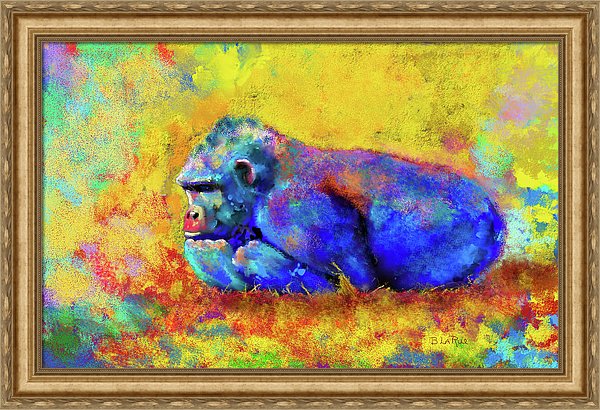 Gorilla - Framed Print