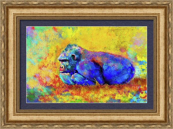 Gorilla - Framed Print