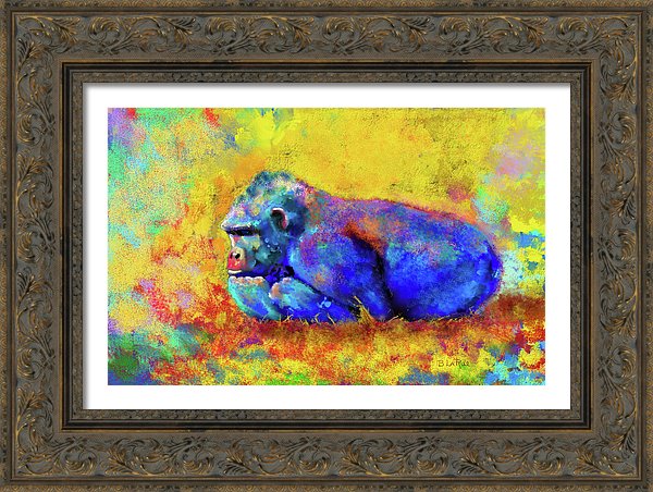 Gorilla - Framed Print