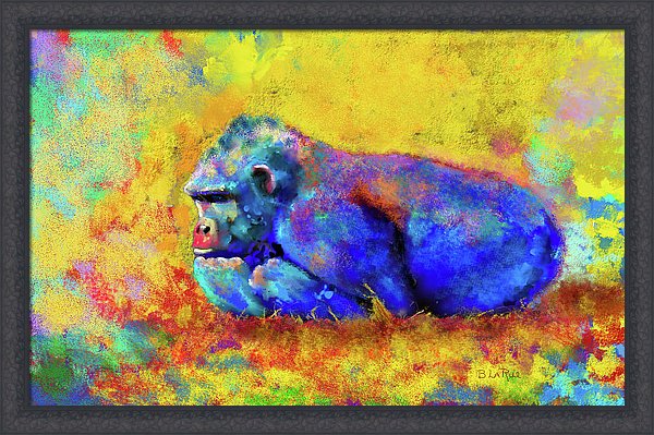 Gorilla - Framed Print
