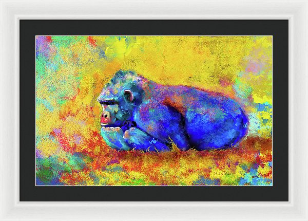 Gorilla - Framed Print