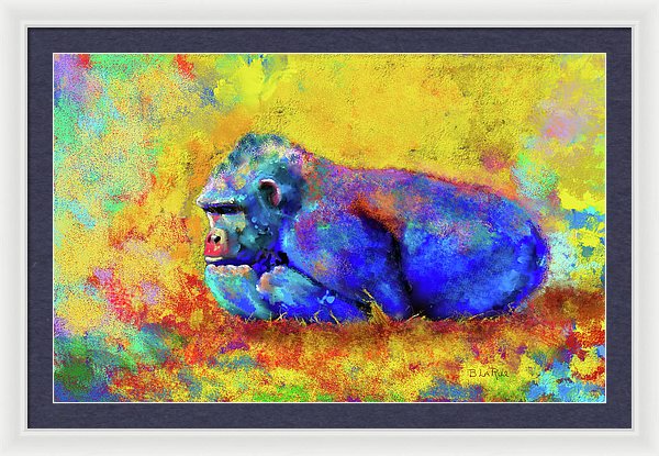 Gorilla - Framed Print