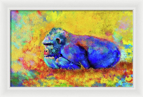 Gorilla - Framed Print