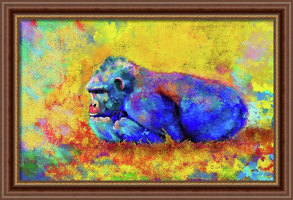 Gorilla - Framed Print