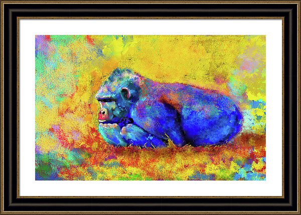 Gorilla - Framed Print