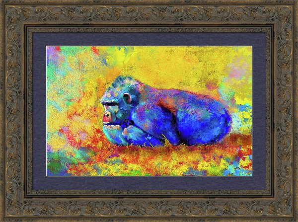Gorilla - Framed Print