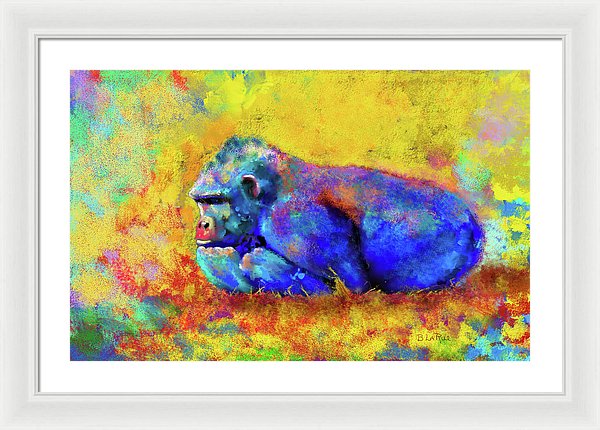 Gorilla - Framed Print