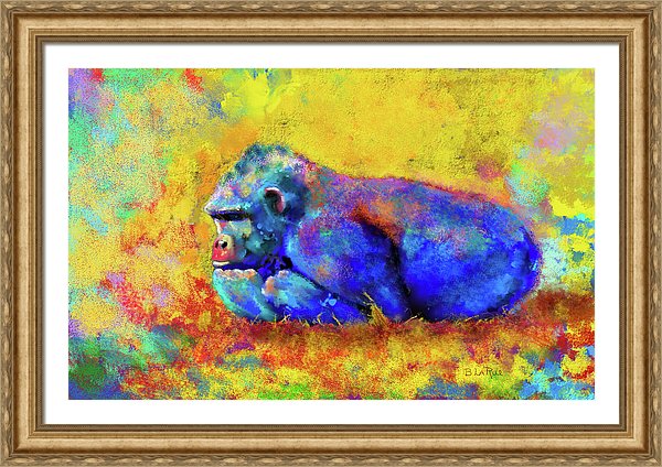 Gorilla - Framed Print