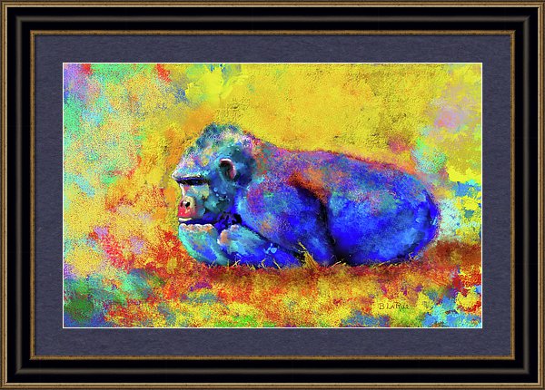 Gorilla - Framed Print