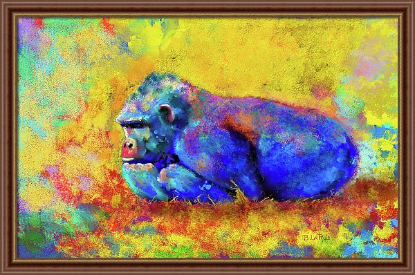 Gorilla - Framed Print