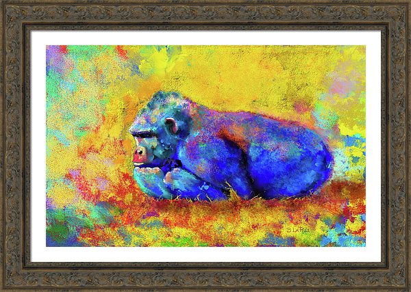 Gorilla - Framed Print