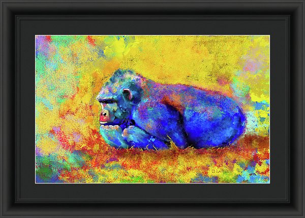 Gorilla - Framed Print