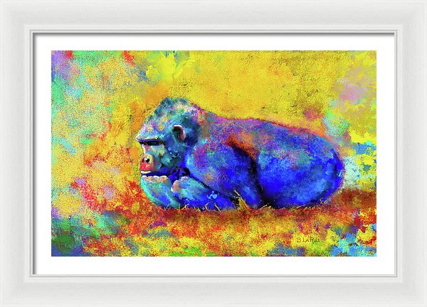 Gorilla - Framed Print