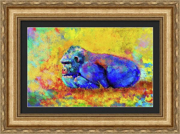 Gorilla - Framed Print