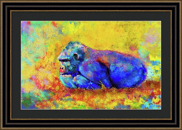 Gorilla - Framed Print