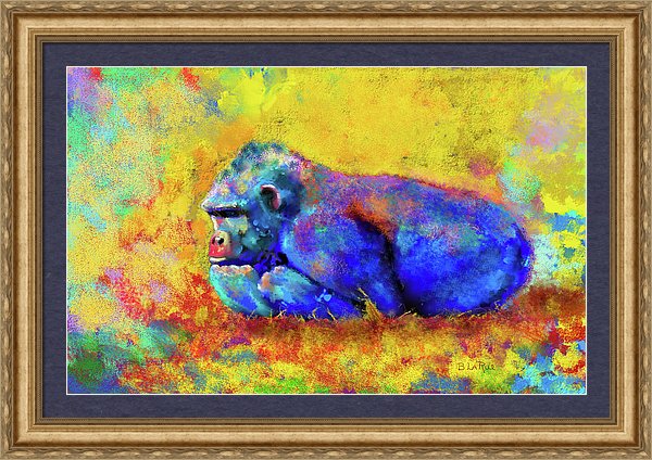 Gorilla - Framed Print