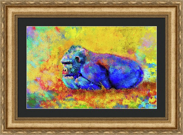 Gorilla - Framed Print