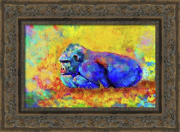 Gorilla - Framed Print