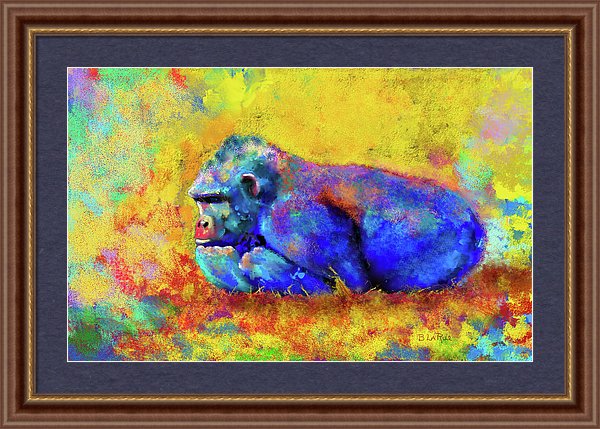 Gorilla - Framed Print
