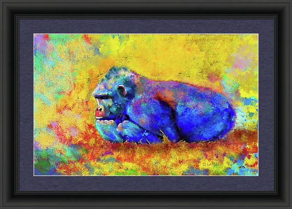 Gorilla - Framed Print