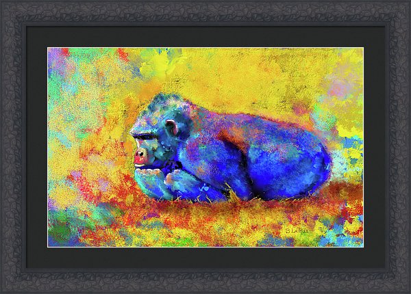 Gorilla - Framed Print