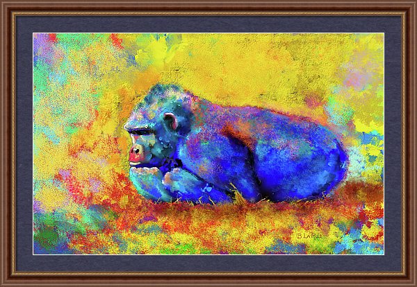 Gorilla - Framed Print