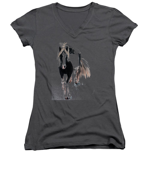 Gypsy Vanner - Women's V-Neck