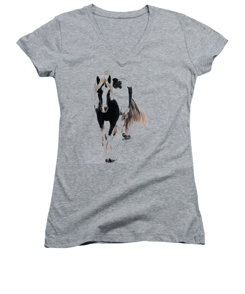 Gypsy Vanner - Women's V-Neck