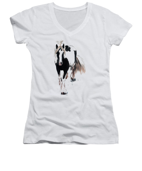 Gypsy Vanner - Women's V-Neck